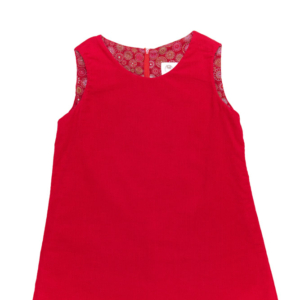 Robe Clémentine rouge - Petit Caracal